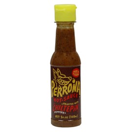 La Perrona Roasted Chiltepin Hot Sauce 5 Ounce Bottle | Tatemada Chiltepin Pepper Salsa Picante | Extra Spicy | Handmade