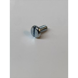 Accurate (100) 12-24 X 1/2 Slotted Pan Cheese Head Machine Screws Steel Zinc #12/24 .500