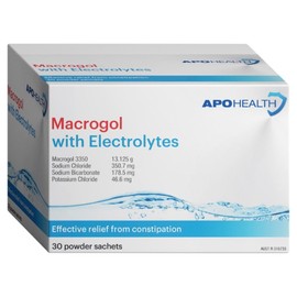 ApoHealth Macrogol with Electrolytes Powder Sachets X 30