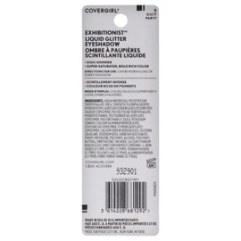 COVERGIRL Exhibitionist Liquid Glitter Eyeshadow, Gilty Party, 0.13 oz,