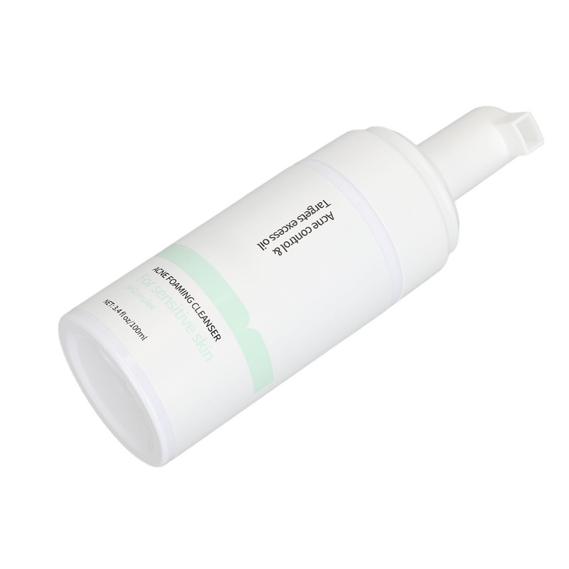 Foaming Facial Cleanser Plant Based Nourishing Face Wash Fine Foaming