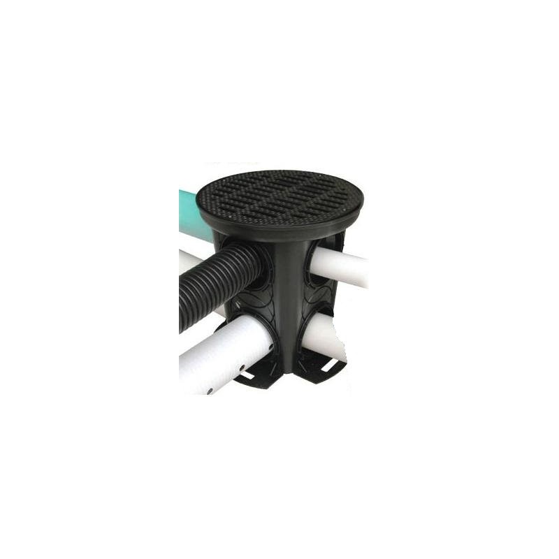 Storm Drain FSD-3017-12BKIT 12-in. Round Catch Basin Kit with Grate