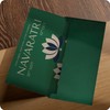 Pack of 25 Blue Envelopes DIN Long 110 x 220