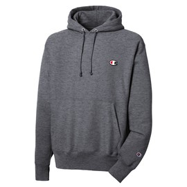 Champion mens Reverse Weave Pullover, Left Chest C Hoody, Navy-y06145, Small US