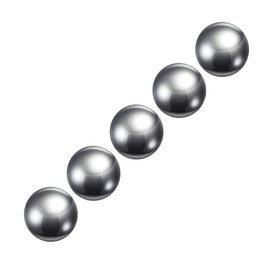 METALLIXITY Precision Balls G100 12mm 5pcs, 304 Stainless Steel Bearing Balls Beads - for Industry Kit, Machinery, Automotive, and DIY