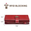 SENDEFN Wallets for Women Genuine Leather Credit Card Holder with