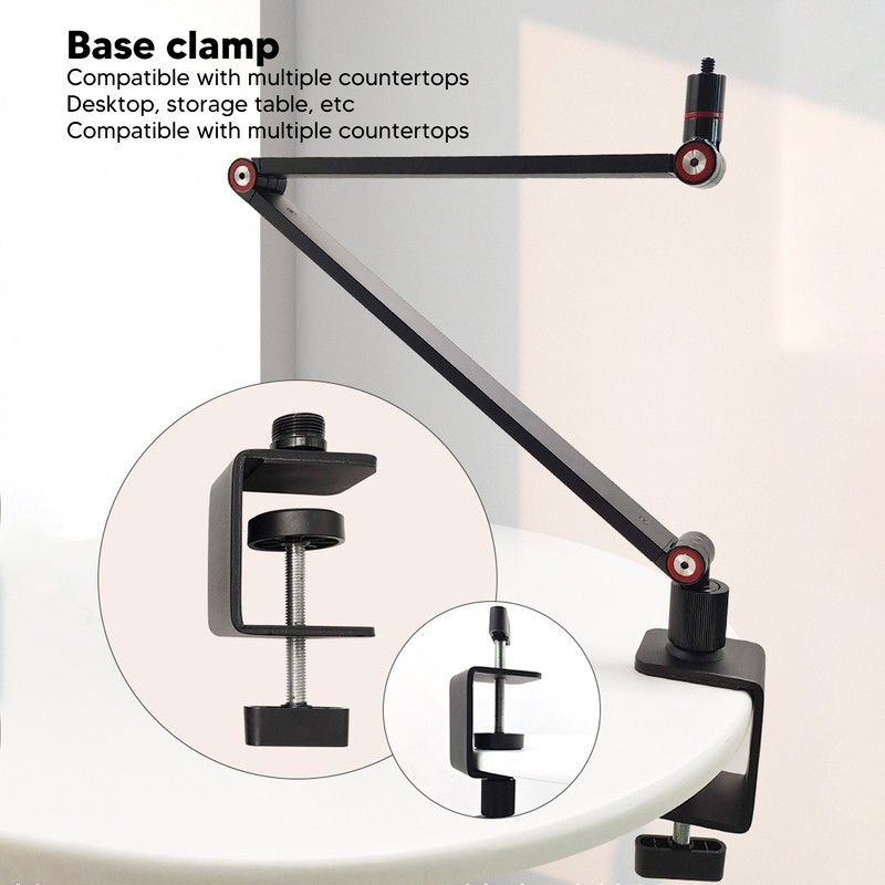 Desktop Projector Stand Alloy Steel 1/4in Mounting Screw Load 4.4lb