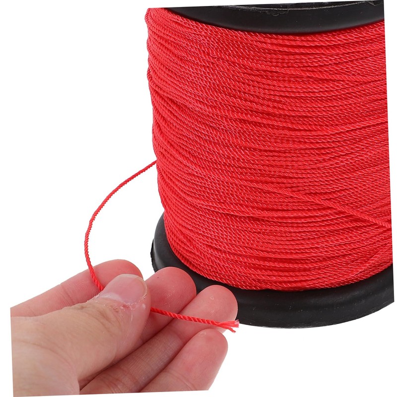 Gadpiparty 2 Rolls Twisted Nylon String for Construction and DIY