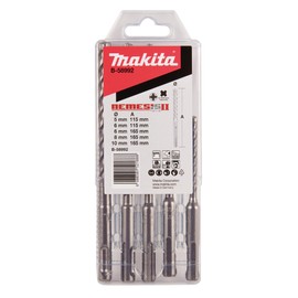 Makita 58992 NEMESIS2 SDS + Drill Bit Set 5 Piece 0 W V