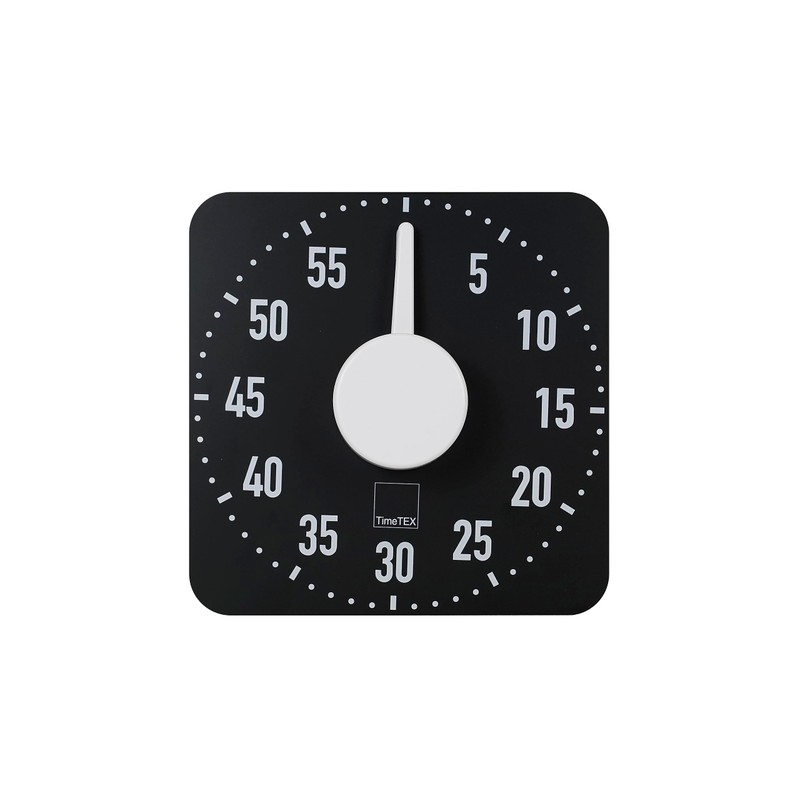 TimeTEX Blackboard Time Clock Automatic Magnetic 19 x 19 cm