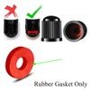 YehVeh 100 Pack Tire Valve Stem Caps Gasket O Ring