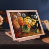 Large Artist Drawing & Sketching Board, 6-Position Adjustable Wood Drafting