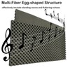 KTOESHEO 4 PCS Acoustic Panels,48''X24''X2'' Egg Crate Foam Soundproof Foam