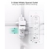 Power Bar Surge Protector - 9 Outlets 2 USB Ports