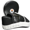 Meister Cowhide Leather Curved Focus Mitts w/Wrist Support (Pair)