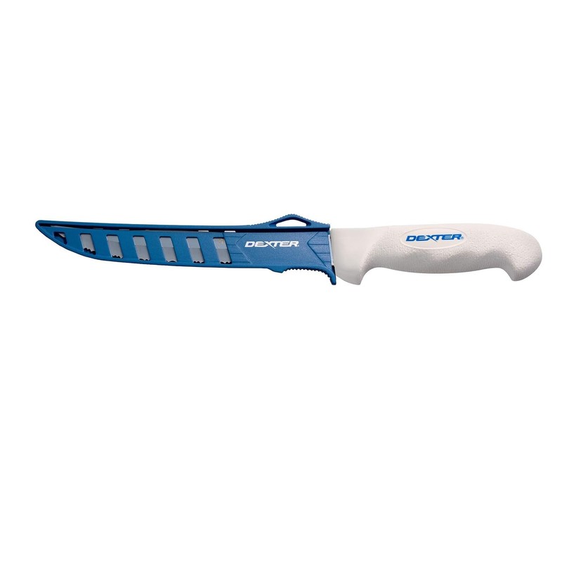 Dexter Outdoors 8" SOFGRIP Tiger Edge Scalloped Knife | Includes