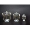 Quartz Crucibles Lab Crucible with Lids (10 ml, 50 ml,