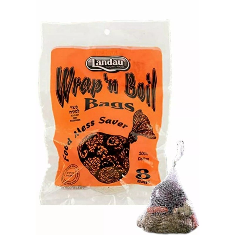 Landau's Wrap 'N Boil Bags, 8 Count