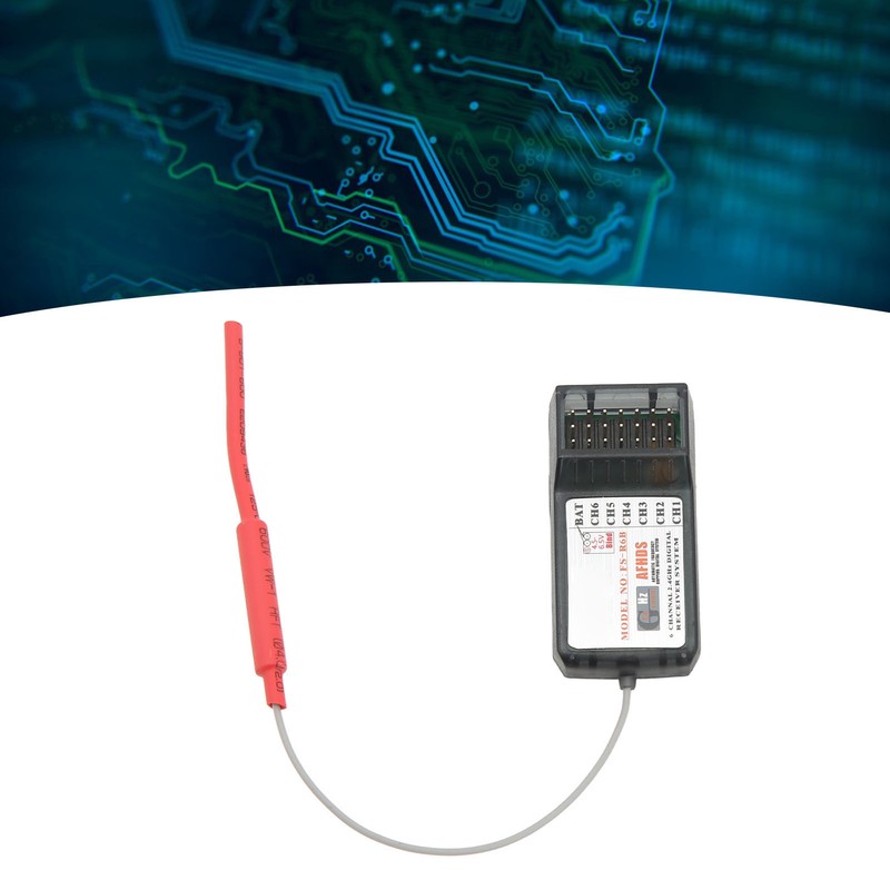 FS R6B 2.4Ghz 6CH RC Receiver for FlySky I6 I10
