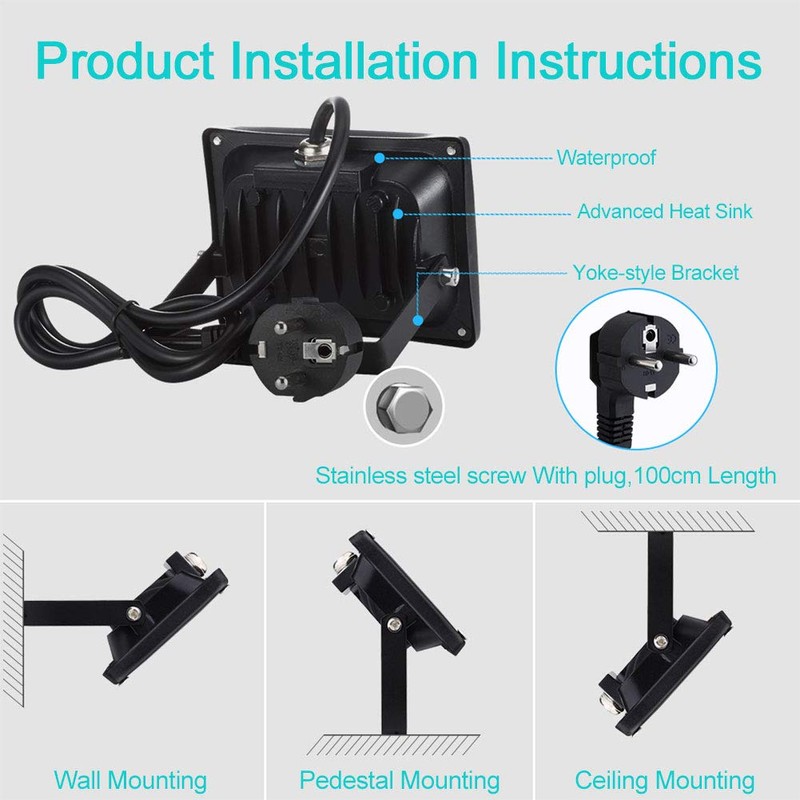 Bellanny 10W-100W Cool White/Warm white LED Spotlight, 30W