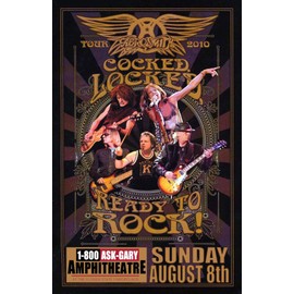 AEROSMITH REPLICA 2010 CONCERT POSTER