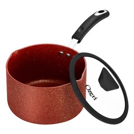 The All-In-One Stone Saucepan and Cooking Pot by Ozeri - 100% APEO, GenX, PFBS, PFOS, PFOA, NMP and NEP-Free German-Made Coating