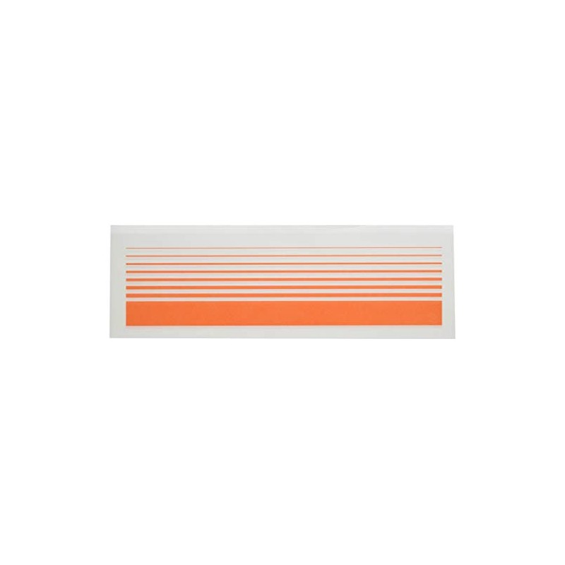 Open Pack 100 Count Orange Stripe F-22