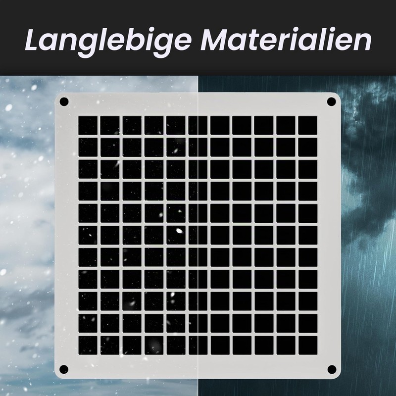 Repa Market 150 x 150mm Galvanized Steel Square Creeper Vent
