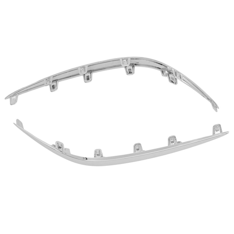 2Pcs Front Bumper Grille Trim 2138850174 Replacement for Benz E‑Class