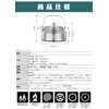 CAMPING MOON SW-1 Bonfire Stainless Steel Kettle, Mini Kettle, Kettle,
