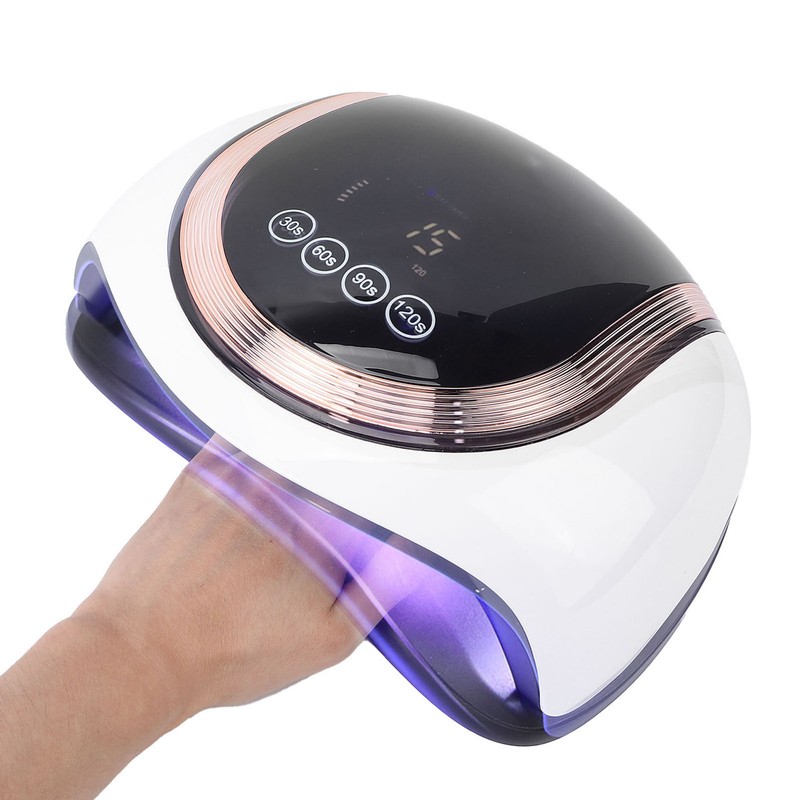 Home UV LED Nail Dryer 180W LCD Screen Gel Polish