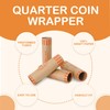 L LIKED 49 Pcs Preformed Coin Wrappers for Canadian Coins,
