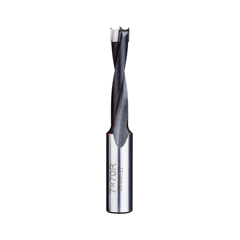 HUHAO 7mm Diameter Carbide Tipped Brad Point Boring Bit Dowel