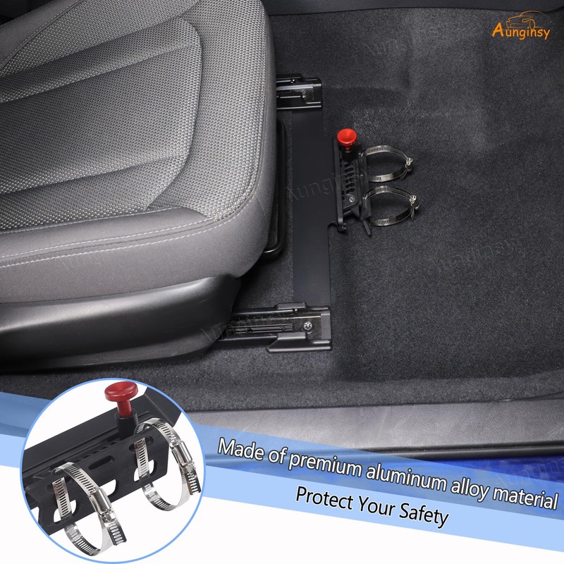 Car Co-Pilot Under Seat Quick Release Roll Bar Fire Extinguisher