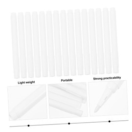 Operitacx School Chalkboard Marker Pens 15pcs Portable Liquid Chalk Pens Glass Markers Abs Material Non-dusty Ink for Office Craft and Diy