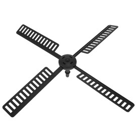 INOOMP Garden Windmill Blades, Outdoor Waterproof Wind Mill Accessories, Large Resin Garden Windmill Blades for Yard Decor and Patio Spinners