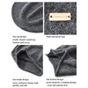 jaxmonoy Cashmere Slouchy Knit Beanie Hat for Women Winter Soft