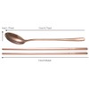 MOONMN Set of 2 Stainless Steel Spoons Pink