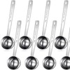 Geiserailie 8 Pieces 2 Tablespoon Scoops with Long Handle, 30
