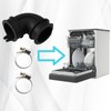 WD24X33918 Dishwasher Elbow Hose, Drain Circulation Sump Pump Hose with