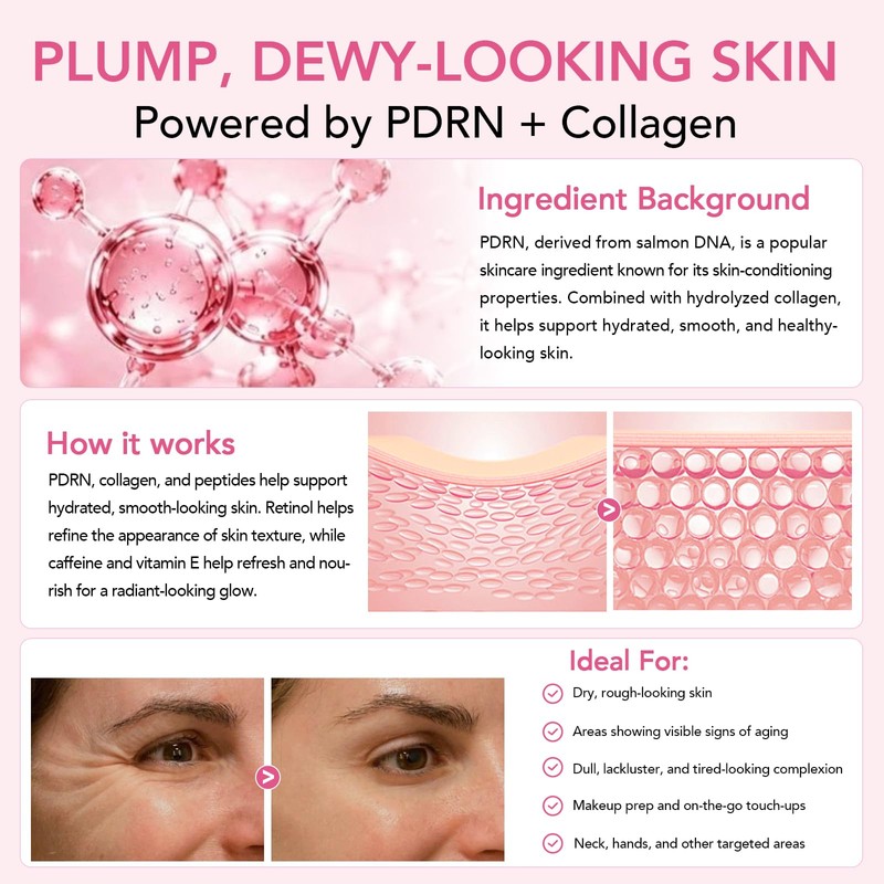 PDRN Pink Collagen Volume Multi Balm Stick, Volufiline Collagen Stick