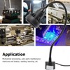 White Light Machine Tools Light 9W Flexible Gooseneck LED Work