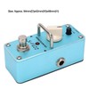Fuzz Electric Guitar Pedal Accurate Blue Metal Mini Single Effect