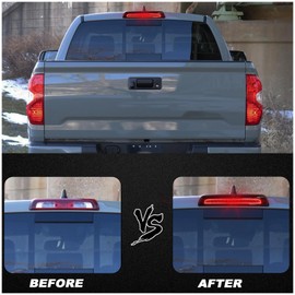 ULTRALTH LED Third Brake Light for 2007-2021 Toyota Tundra – High-Mount Stop Lamp Assembly + White Cargo Light | Direct Replacement OEM Fit