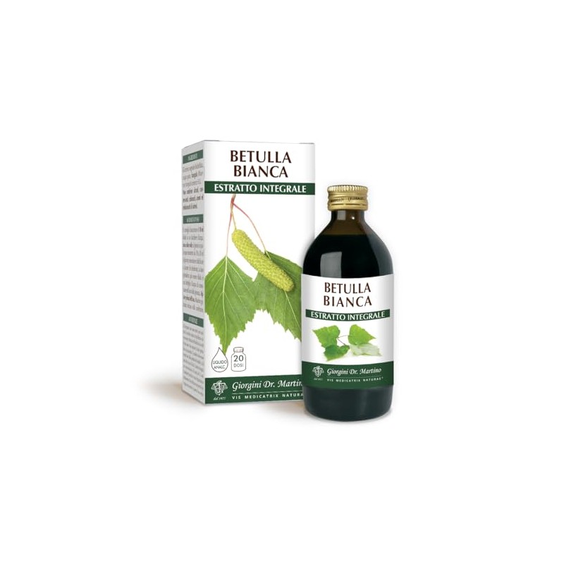 Dr. Giorgini Integratore Alimentare, Betulla Bianca Estratto Integrale Liquido Analcoolico