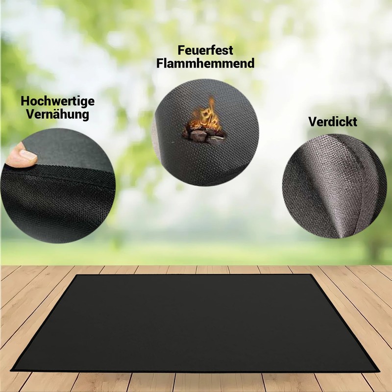 Charmline Fireproof Mat, Heat Resistant Mat, Fireproof & Waterproof Grill