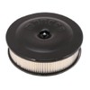 Moroso 66303 Black Powder Coat Aluminum Air Cleaner, 8.5" x