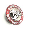 Zombie Outbreak Response Team Biohazard Metal Enamel Pin Badge, Metal