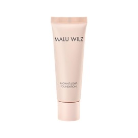 Malu Wilz Radiant Foundation Liquid No. 30 Nutmeg 25 ml - Foundation for the Perfect Makeup with Natural Ingredients, Intensive Skin Care