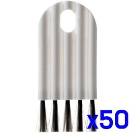 50-Piece Multi-purpose Crevice Cleaning Brush for Tumblers and Bottles Lid